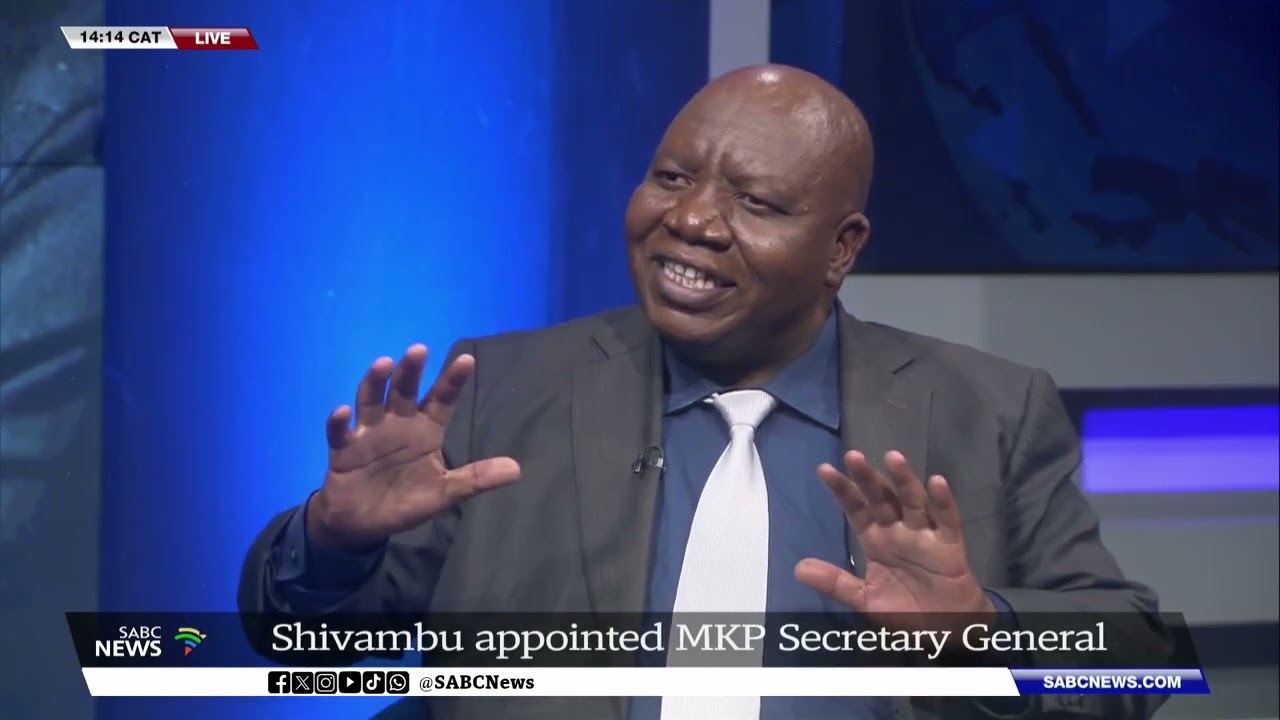 MK Party | Floyd Shivambu appointed Secretary General: Mzwandile Mbeje weighs in