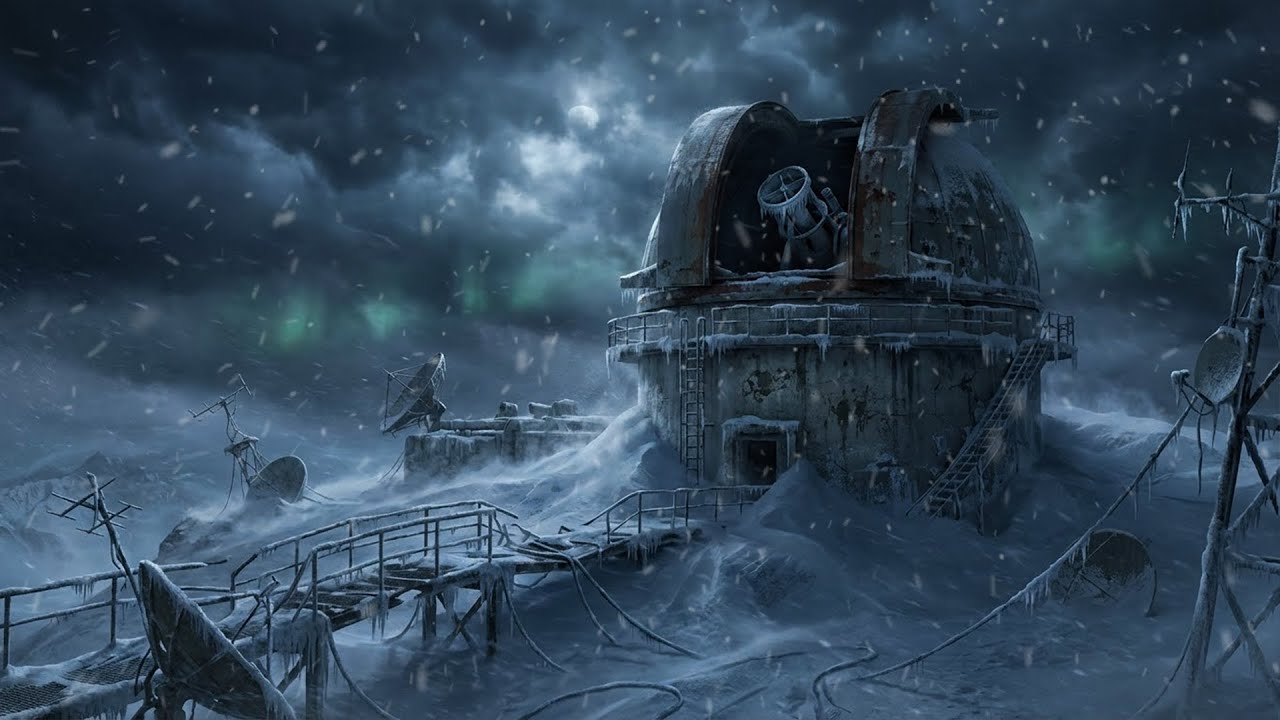 Icy Snowstorm Sounds | Howling Wind and Blowing Snow for Sleep | Ultimate Relaxation and Rest
