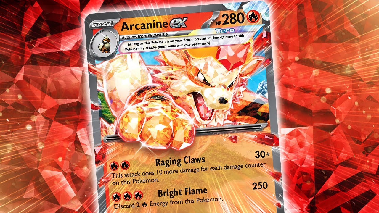 🔥 ARCANINE EX FUNZIONA! 🔥 Finalmente FIRE BOX è tornato! | Mazzo Pokemon TCG Scarlatto e Violetto
