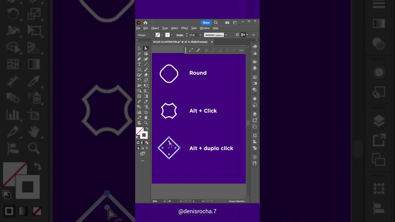 Descubra o poder do Direct Selection no Illustrator!