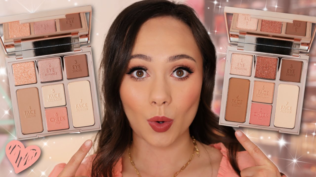 CHARLOTTE TILBURY LOOK OF LOVE INSTANT LOOK IN A PALETTE (Pretty Blushes Beauty & Glowing Beauty)