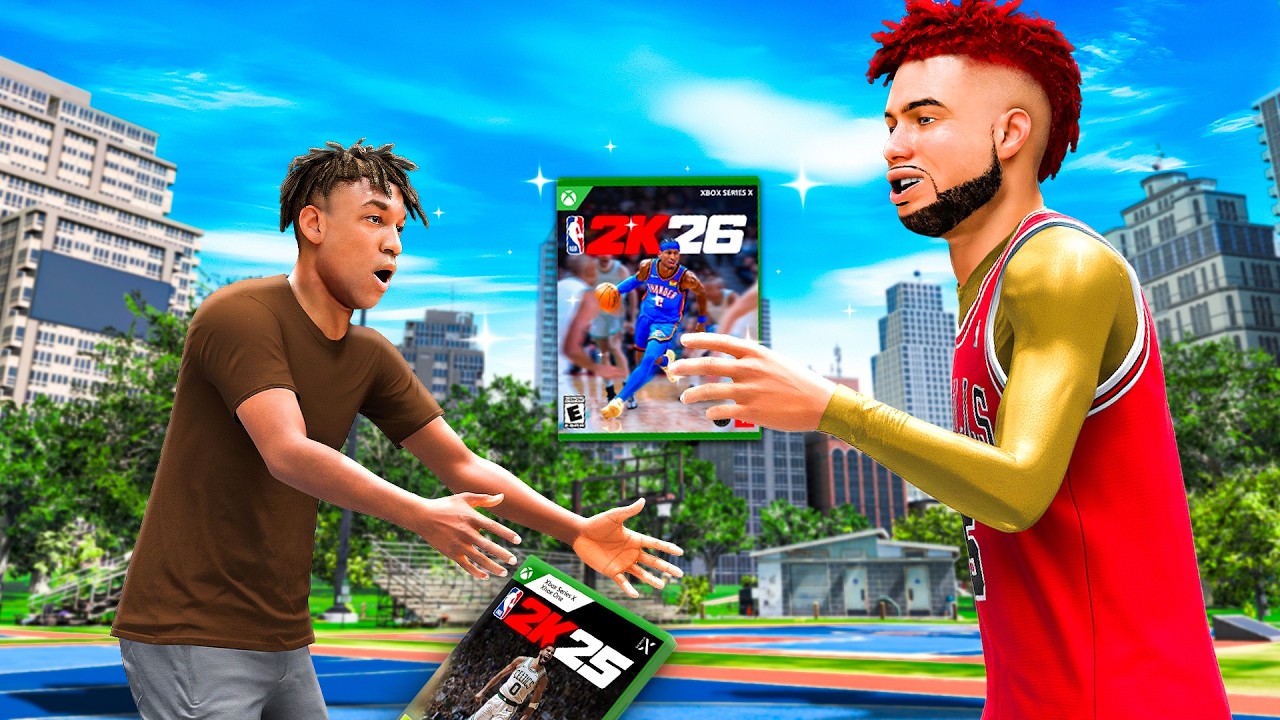He was stuck on 2K25, so I bought him 2K26 & helped him rep up...