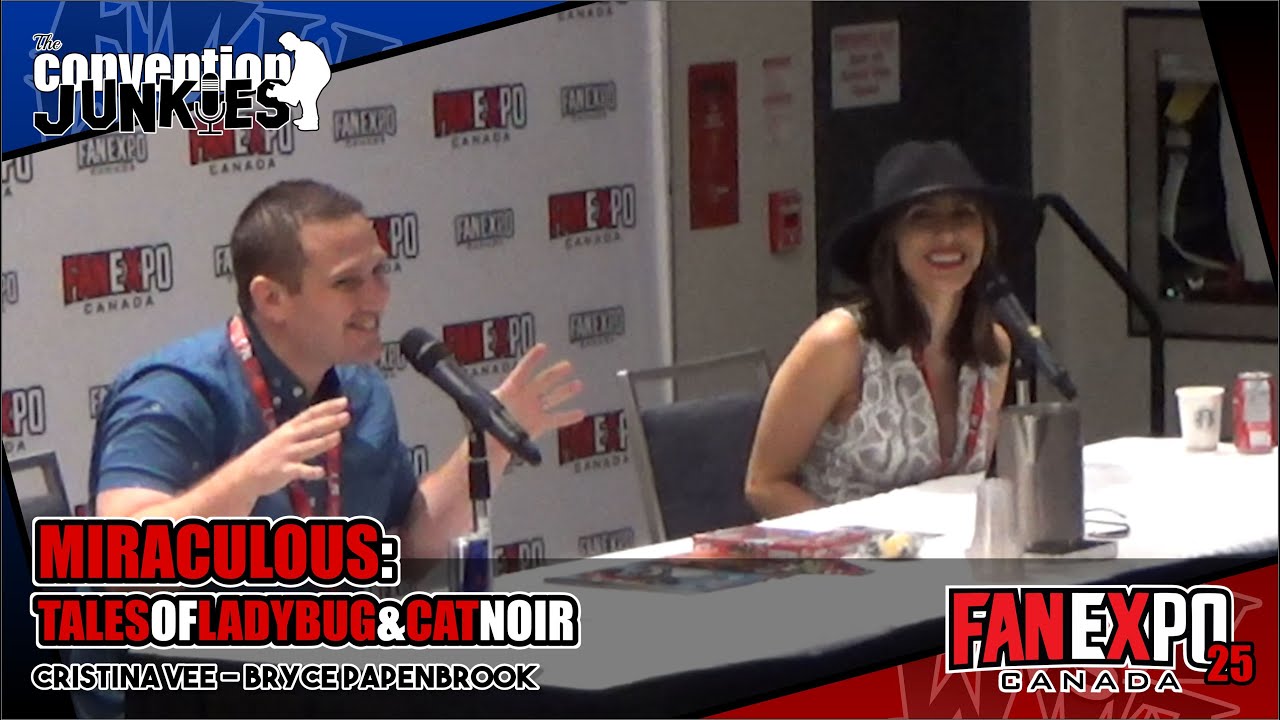 Miraculous: Tales of Ladybug & Cat Noir  - Cristina Vee & Bryce Papenbrook - Fan Expo