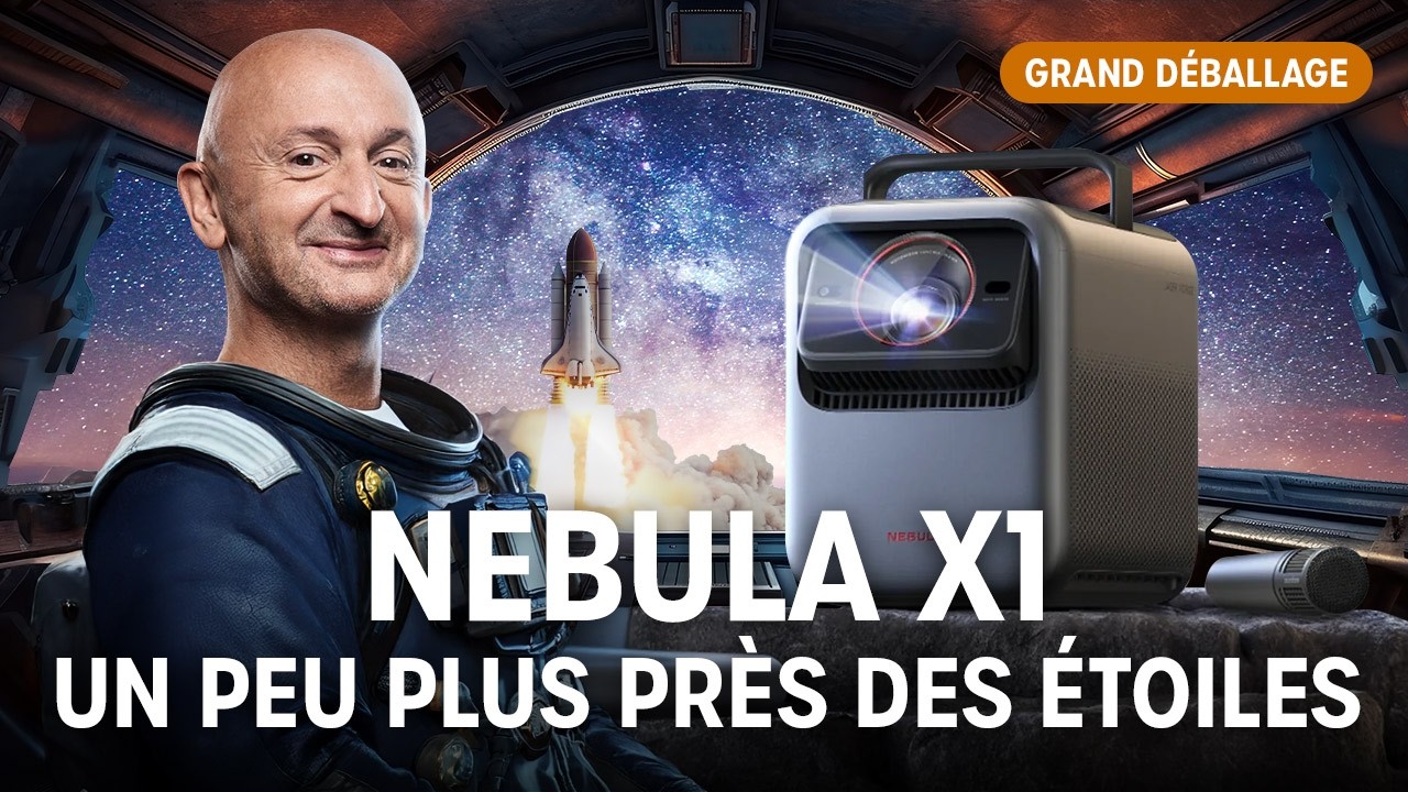 Vidéoprojecteur Nebula X1 par Anker - Le Grand Déballage avec PP Garcia