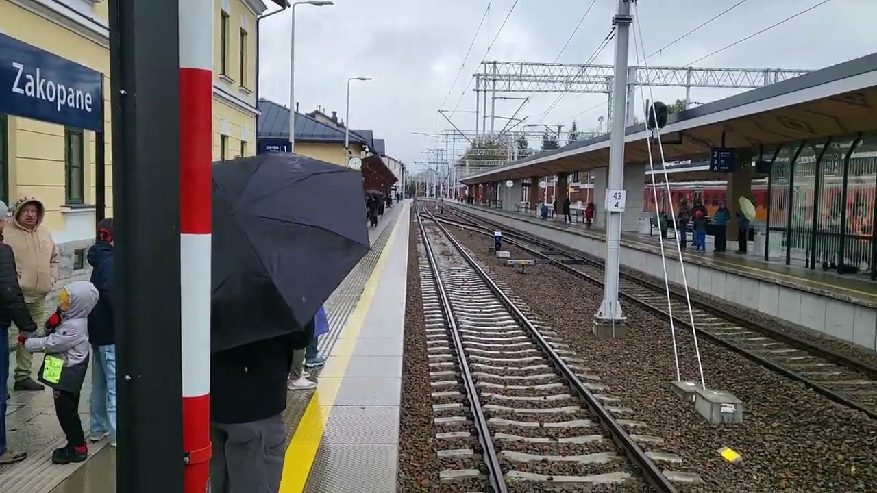 Inauguracyjny wjazd Pendolino do Zakopanego