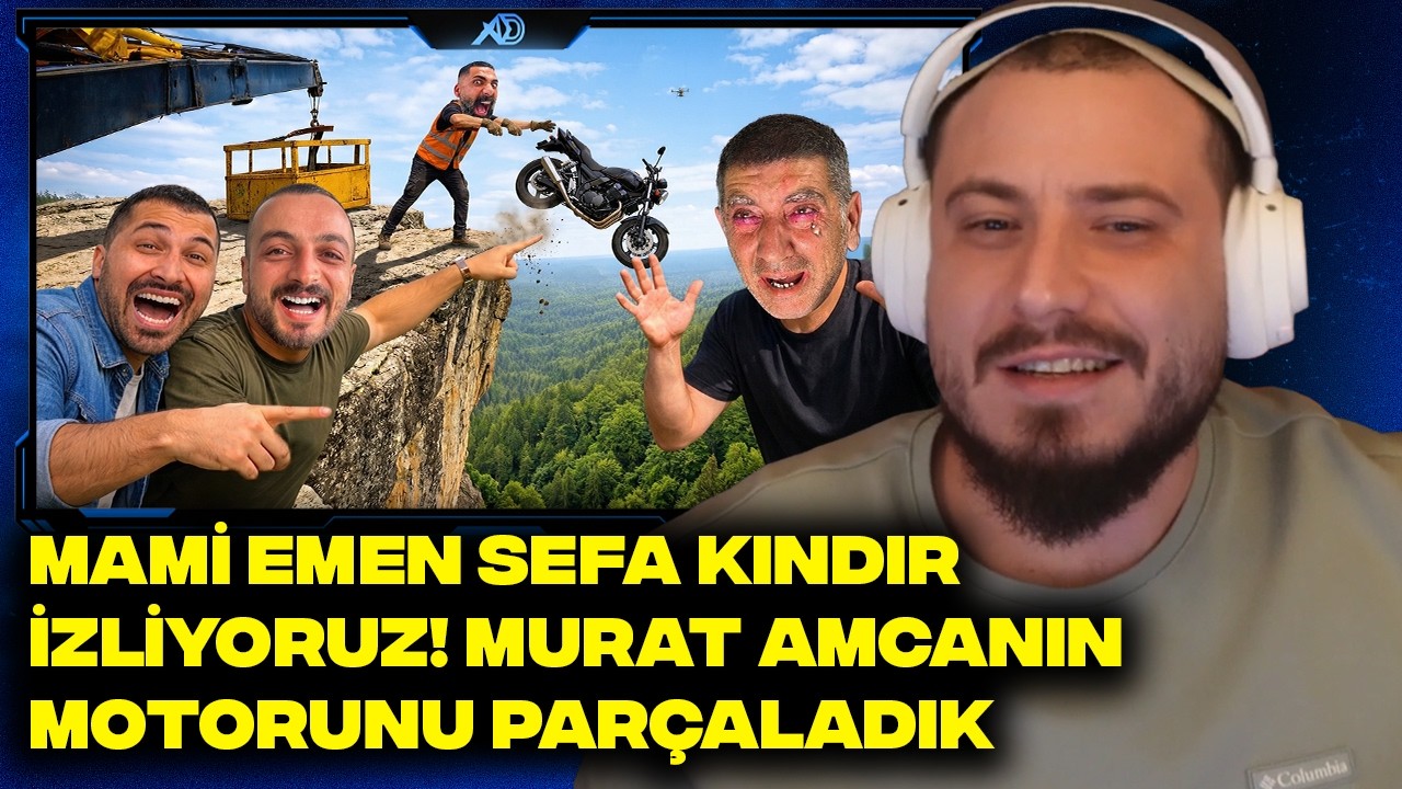 MAMİ EMEN SEFA KINDIR İZLİYORUZ! MURAT AMCANIN İ&Ccedil;İNDEN GE&Ccedil;TİK | MOTORUNU PAR&Ccedil;ALADIK