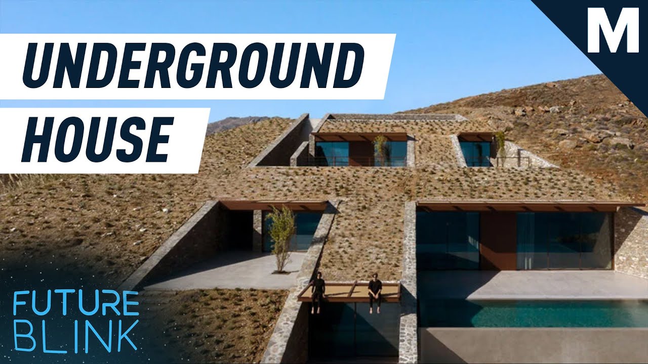 Architects Built a Ridiculously Fancy Underground House Into a Cliff | Future Blink
