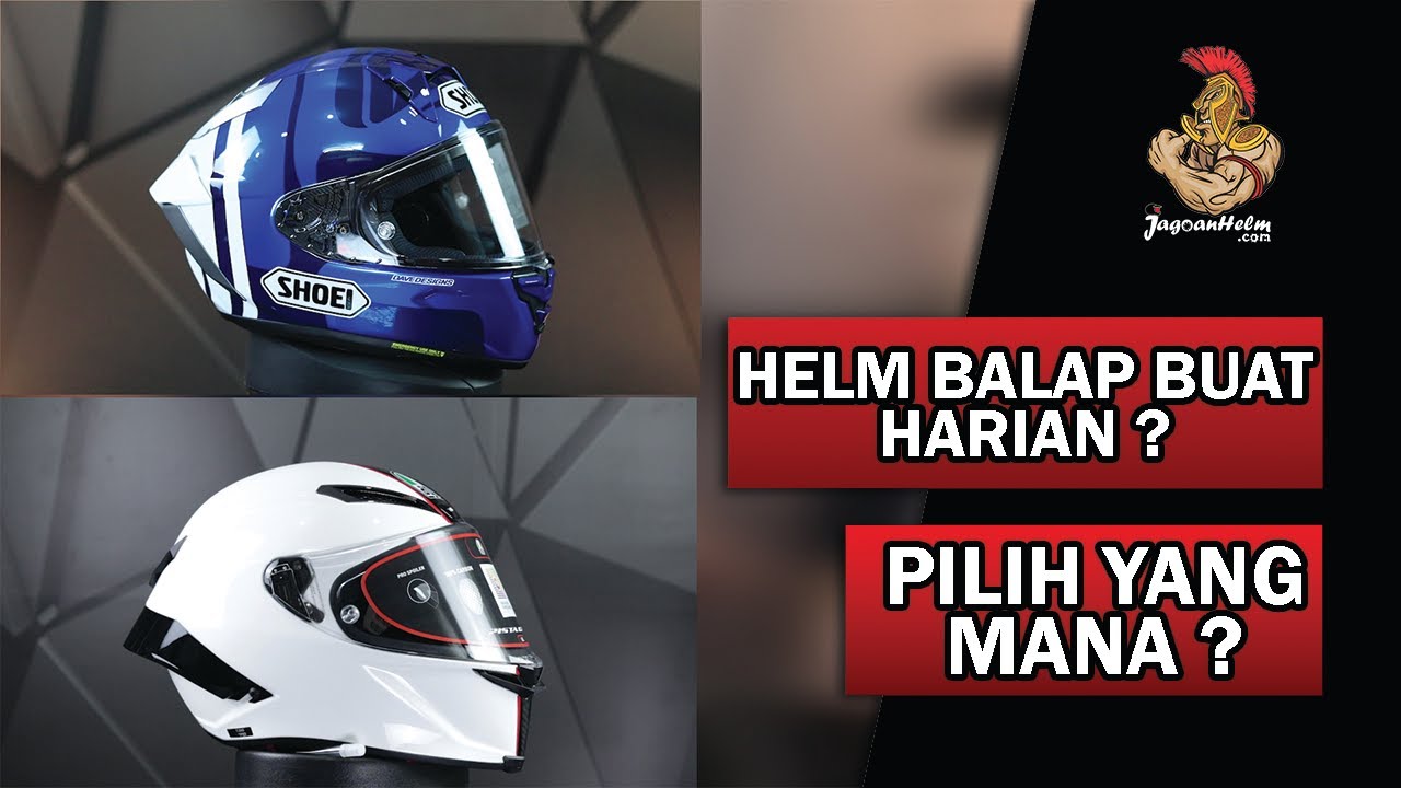 KOMPARASI : SHOEI X-FIVTEEN VS AGV PISTA GP-RR