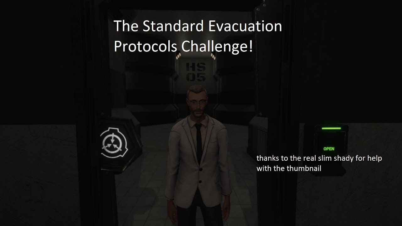 The Standard Evacuation Protocols challenge in SCP: Secret lab!