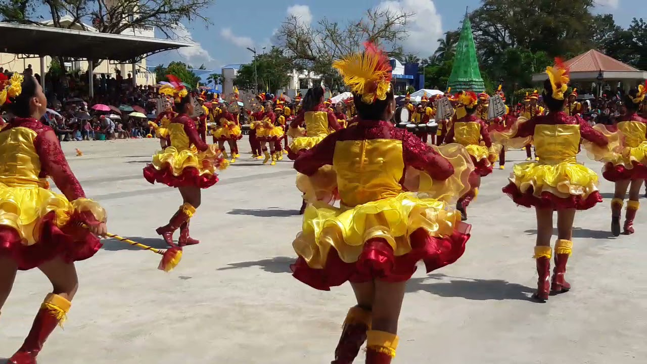 Calizo National High School Band and Majorettes 2019