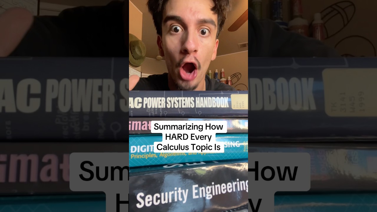 Подводя итоги того, насколько СЛОЖНА каждая тема по исчислению