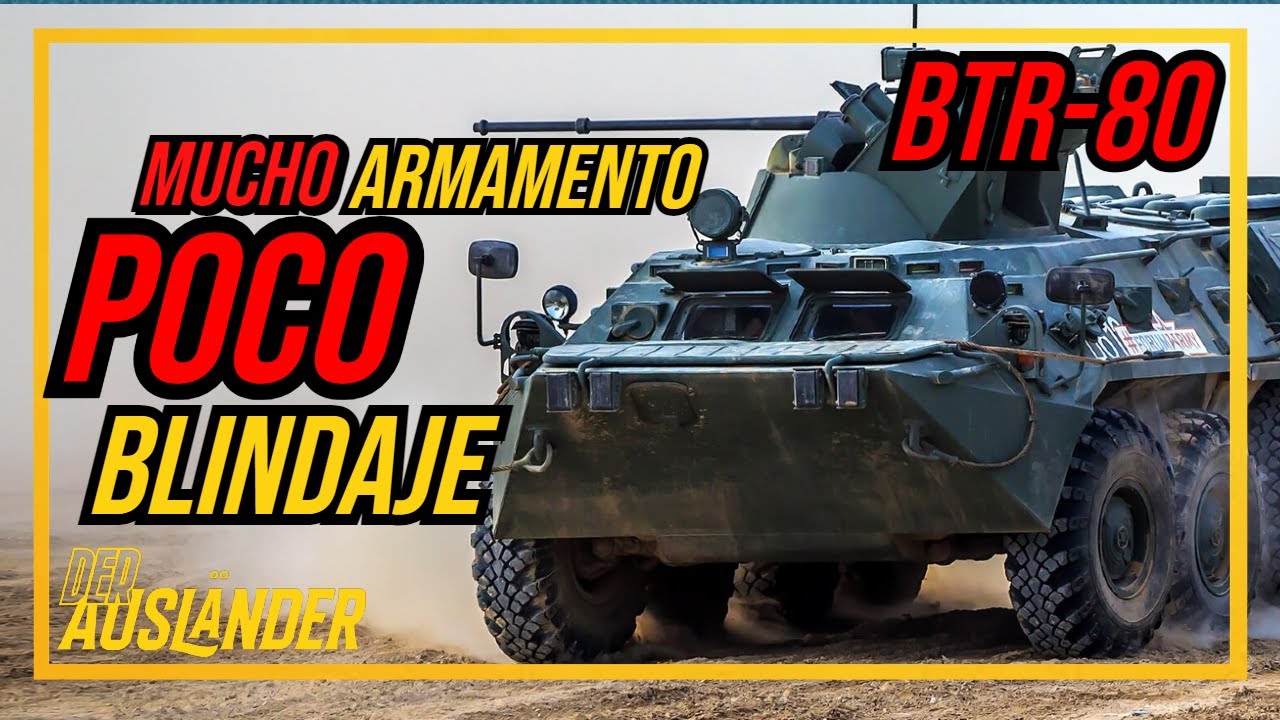 BTR-80 El ÚLTIMO 8x8 soviético.