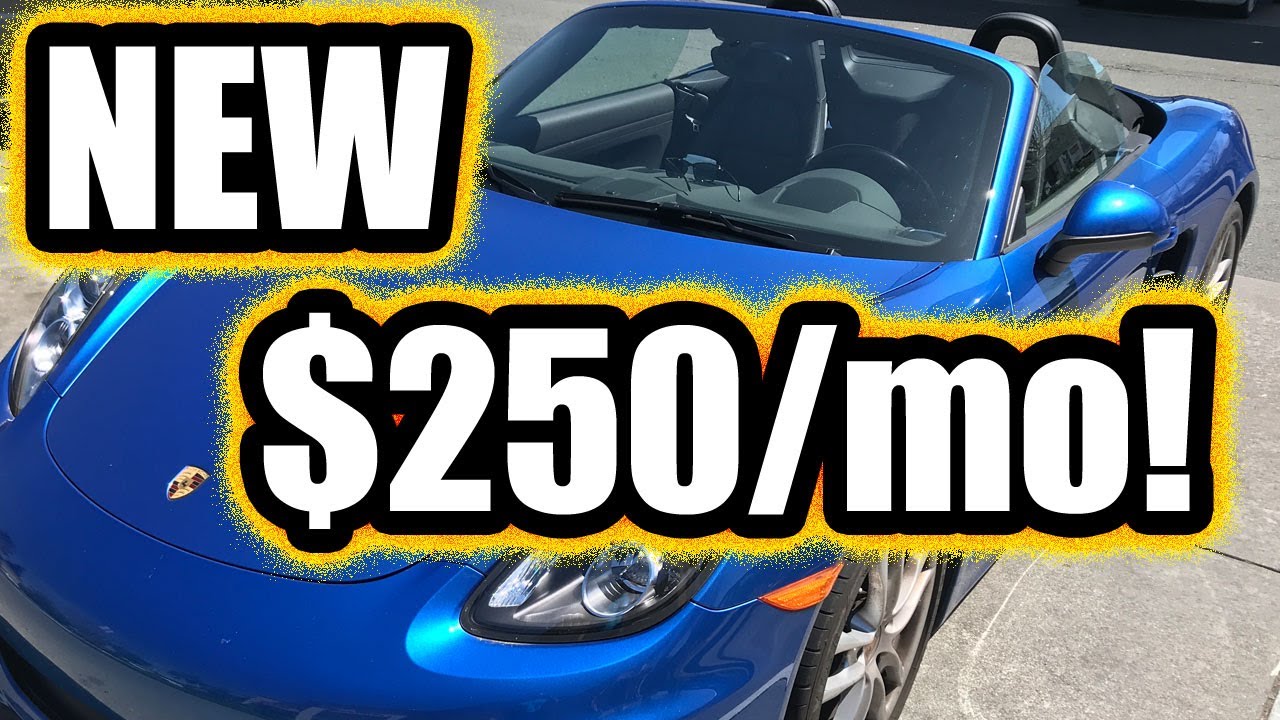 Новый Porsche за 250 в месяц