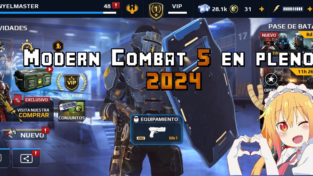Modern Combat 5 en pleno 2024
