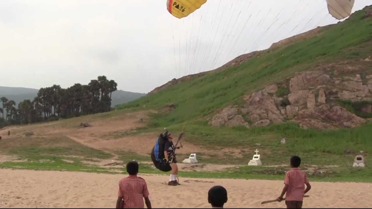 First soaring flight at Yarada Beach near Vizag India