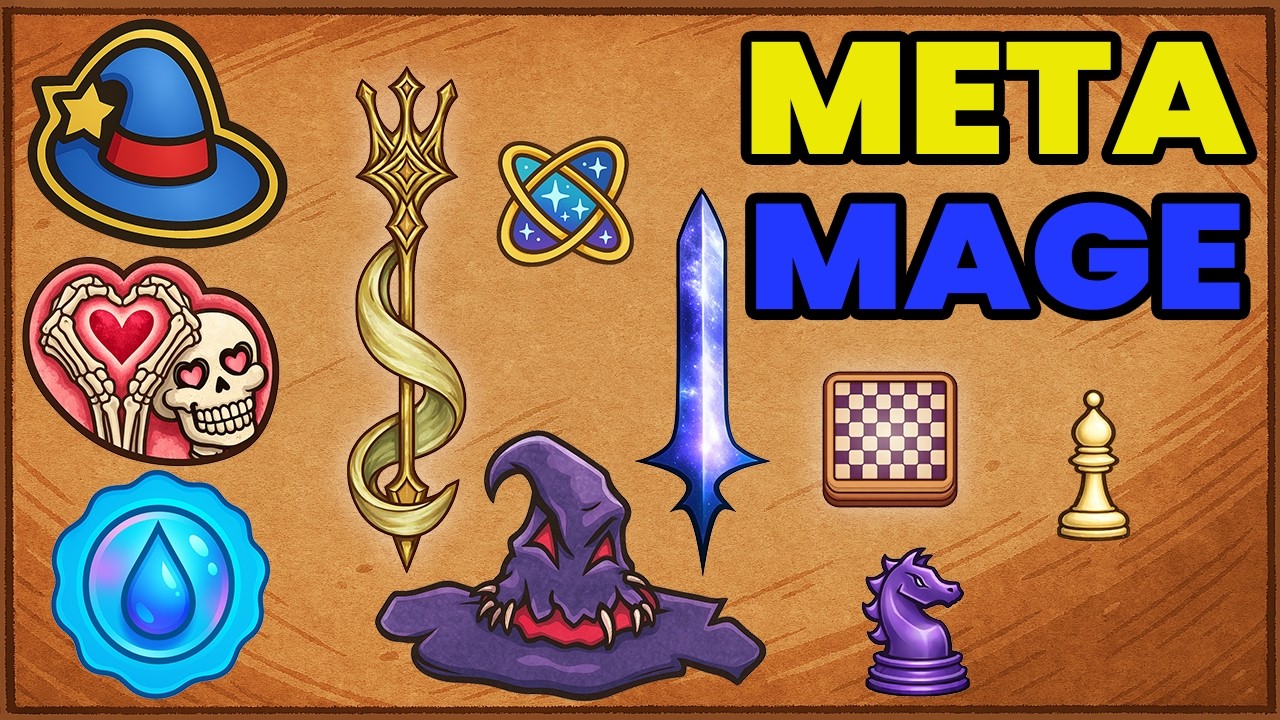 Chess + Holy Spear On Mage Is Just Dumb | Backpack Battles