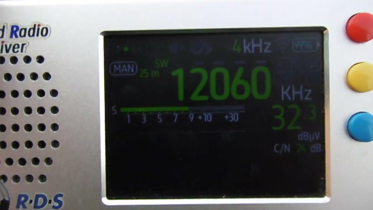 SM Radio Dessau 12060kHz  on New Year 1th January 2026 via Gavar(Armenien)