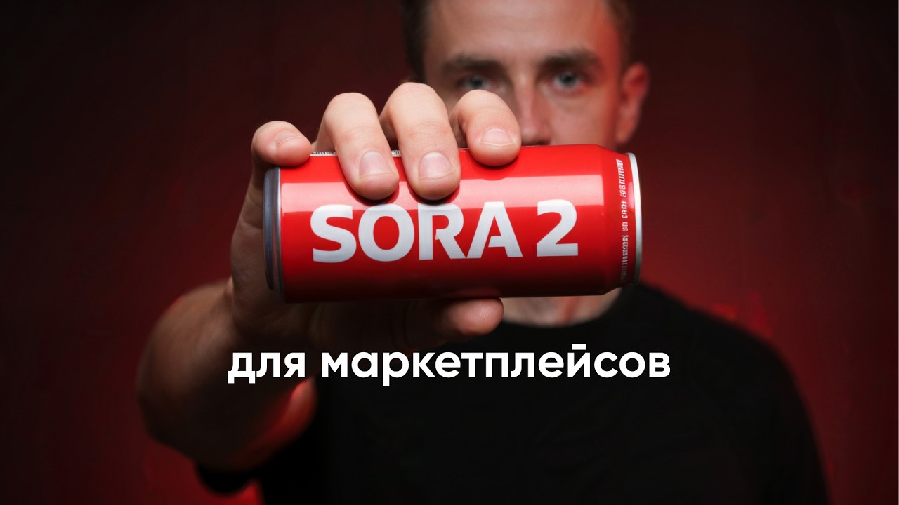 SORA 2 рекламный ролик за один промпт
