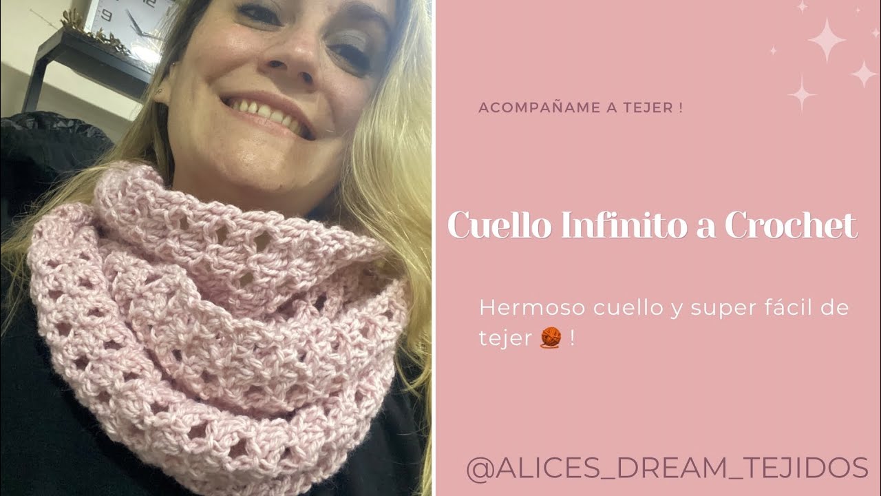 Cuello Infinito a Crochet