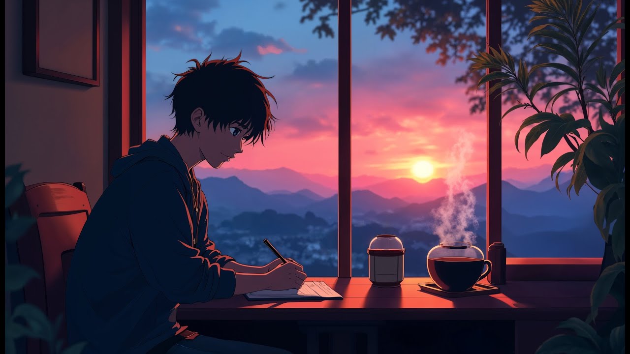 Late Night Study 🌙 | Cozy Lo-Fi Beats & Animation
