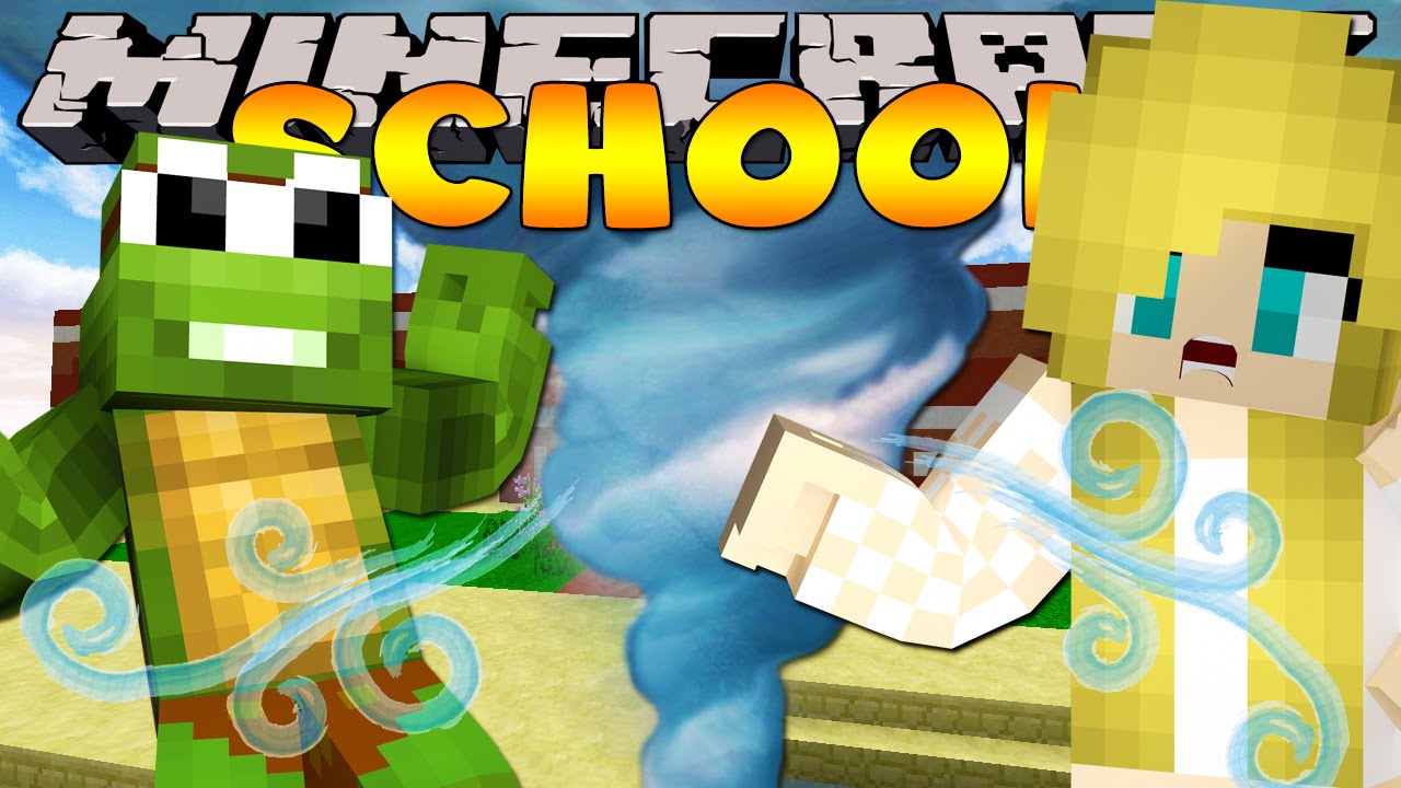 Minecraft School - TORNADO HITS THE SCHOOL!