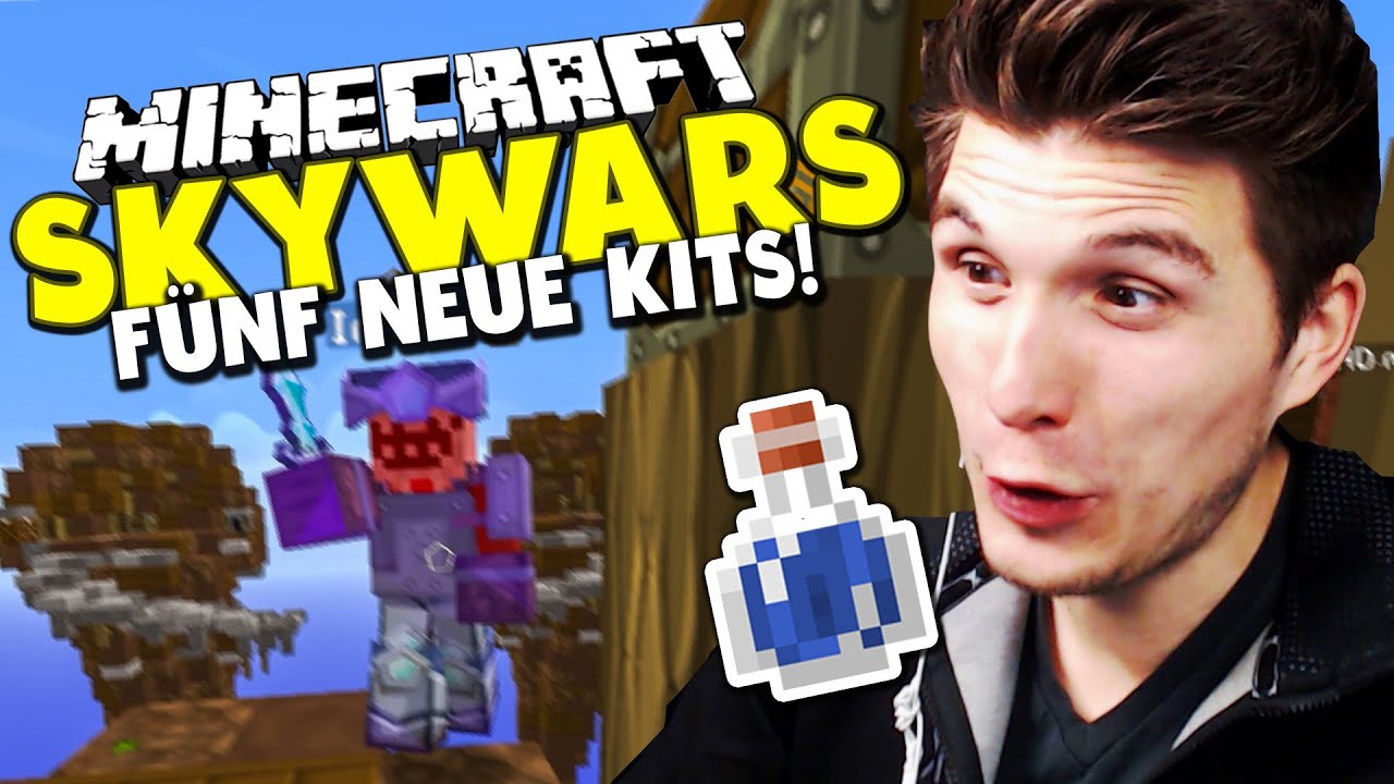 FÜNF NEUE KITS & 130% MEHR SCHADEN! - MAGIER KIT! ✪ Minecraft SKYWARS