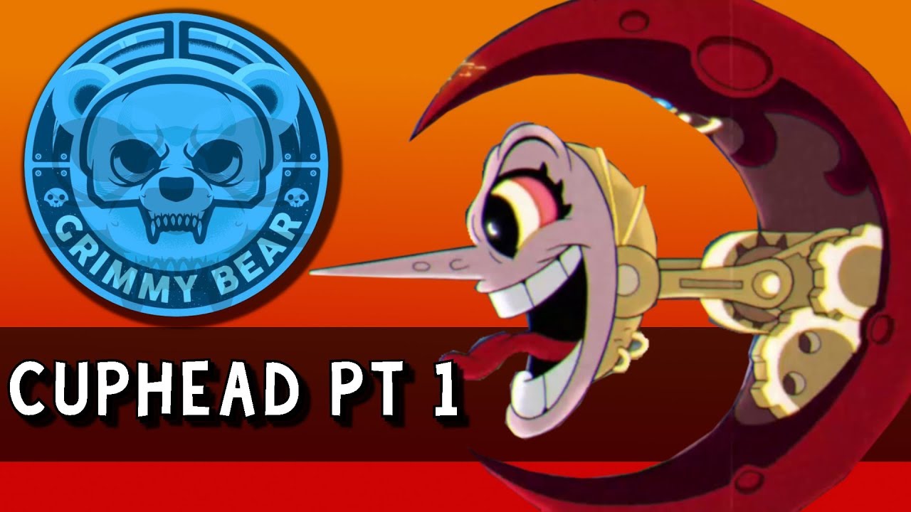 Cuphead #1 - HOW DO I PLAY THIS | GrimmyBear