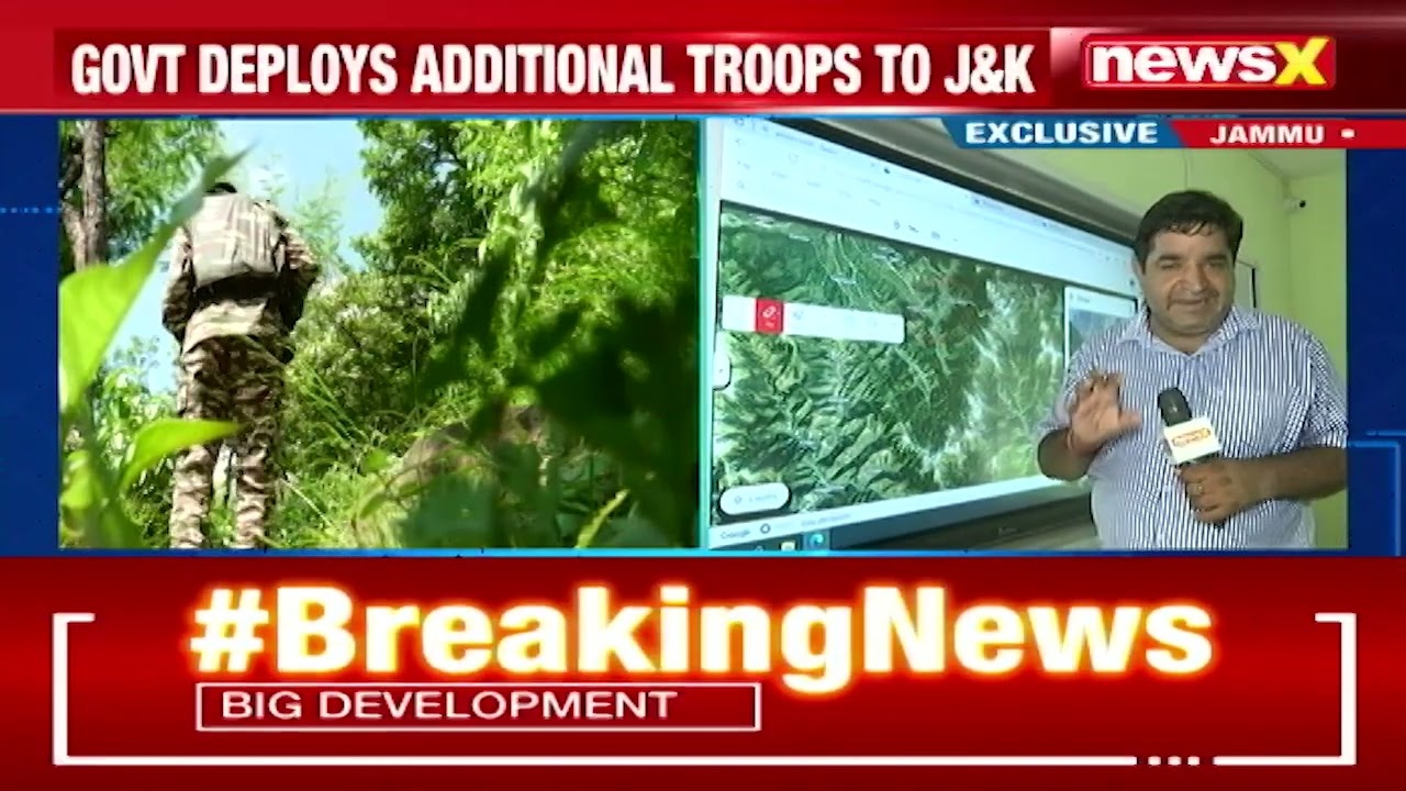 Jammu And Kashmir Terrorism | 4 Anti-terror Operation Underway | Three Terrorists Killed | NewsX
