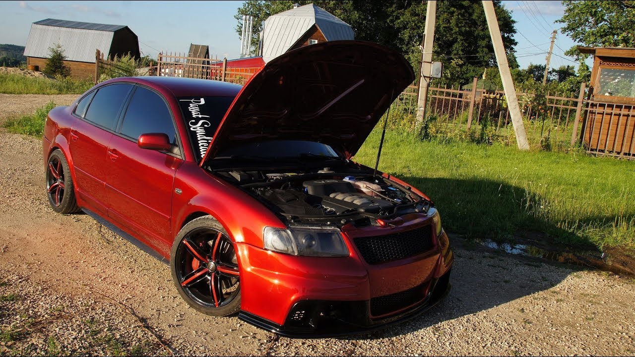 Первый в России VW Passat B5 V8! (4,2 литра, ABZ)