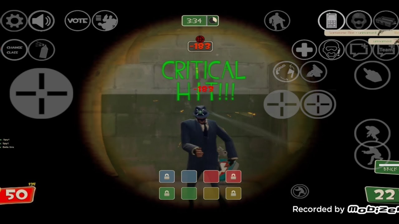 Sniper gameplay with 4teams on tf2legacy android