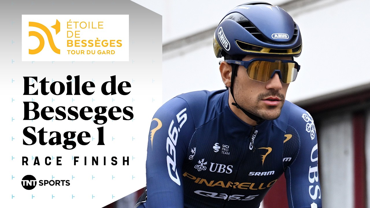 WHAT A RACE 🔥 | Men's Étoile de Bessèges Final KM's | TNT Sports Cycling