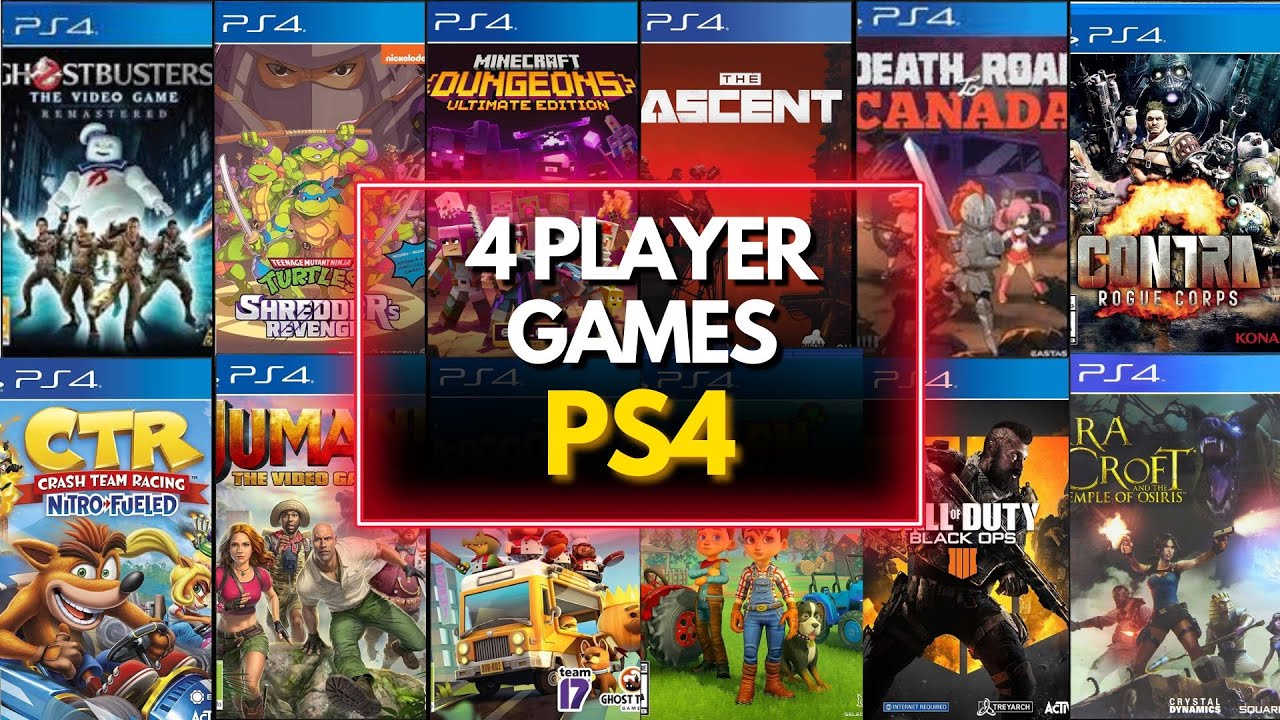 50 лучших игр для PS4 с друзьями (2025)