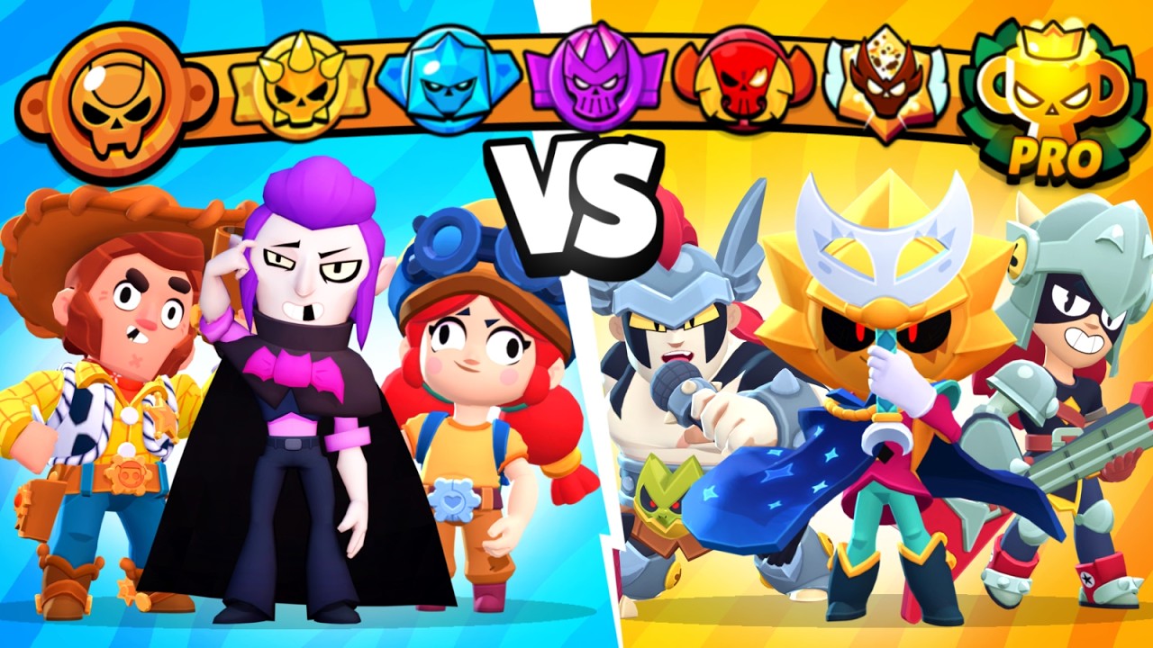 Все ранги СРАЖАЮТСЯ за 1000 гемов в Brawl Stars