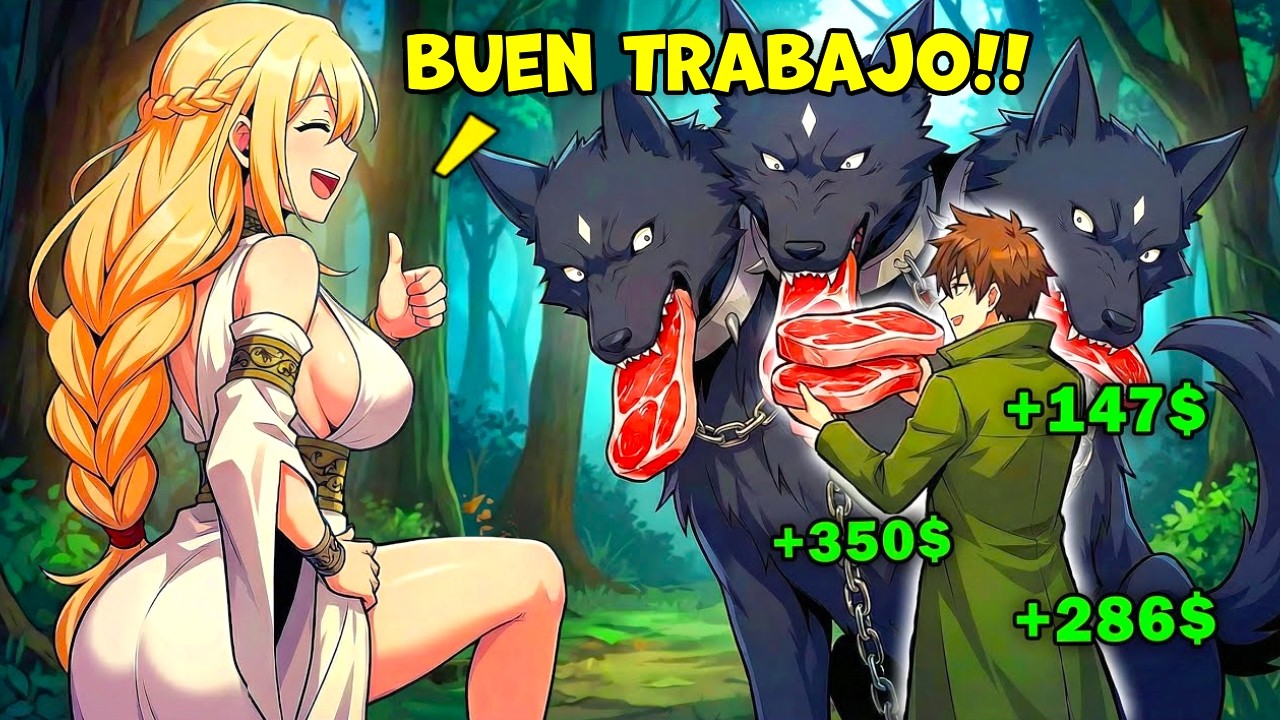 El Trabaja Medio Tiempo para los Dioses y Compra Habilidades con el Dinero que Gana!