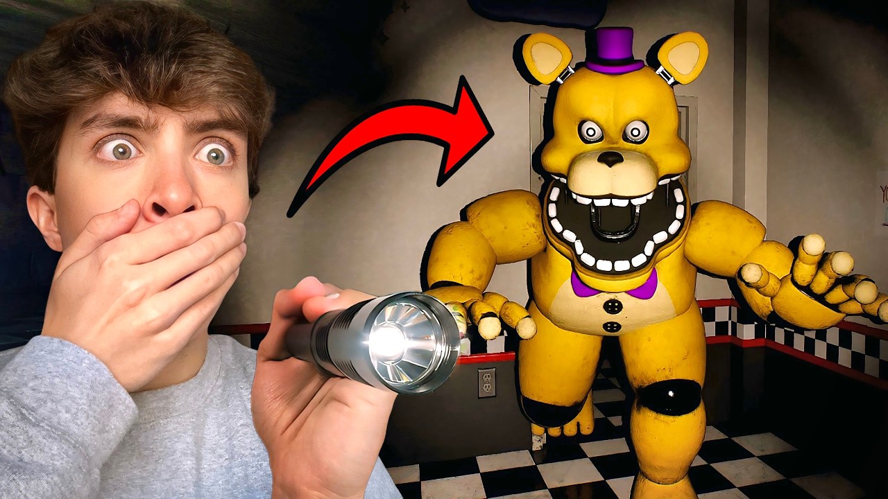 EL JUEGO DE FNAF MALDITO | Those Nights at Fredbear's