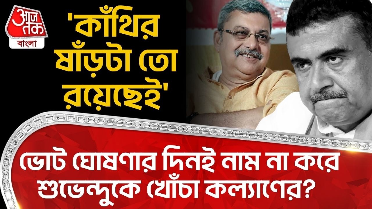 'কাঁথির ষাঁড়টা তো রয়েছেই', ভোট ঘোষণার দিনই নাম না করে Suvendu Adhikari কে খোঁচা Kalyan Banerjeeর?