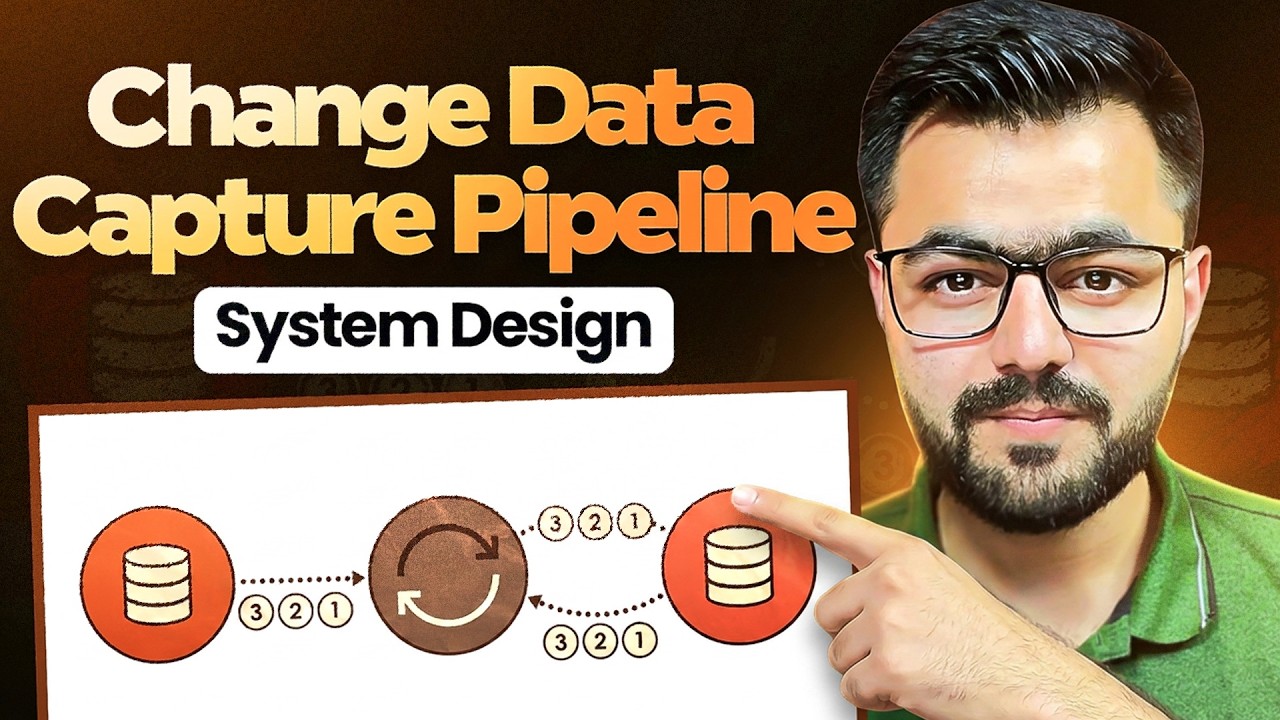 Change Data Capture explained! System Design