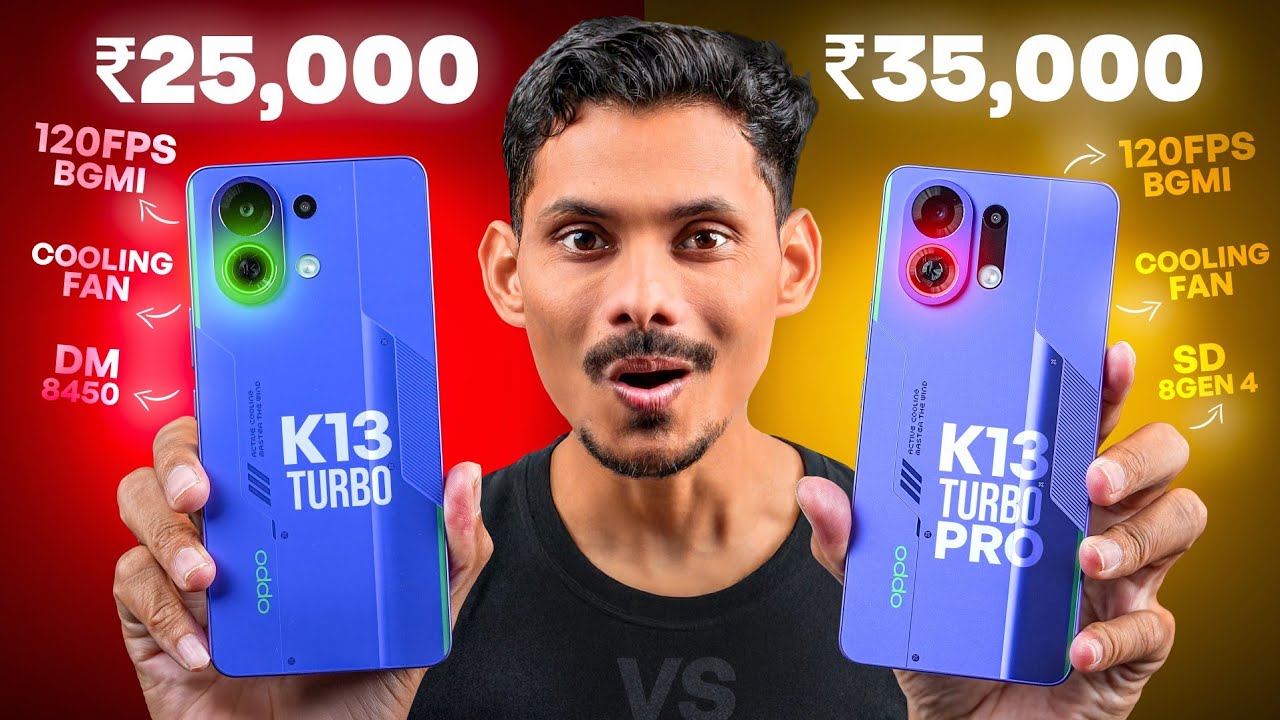 OPPO K13 Turbo 5g ya OPPO K13 Turbo Pro?? - Best Gaming Phone Under 30000??