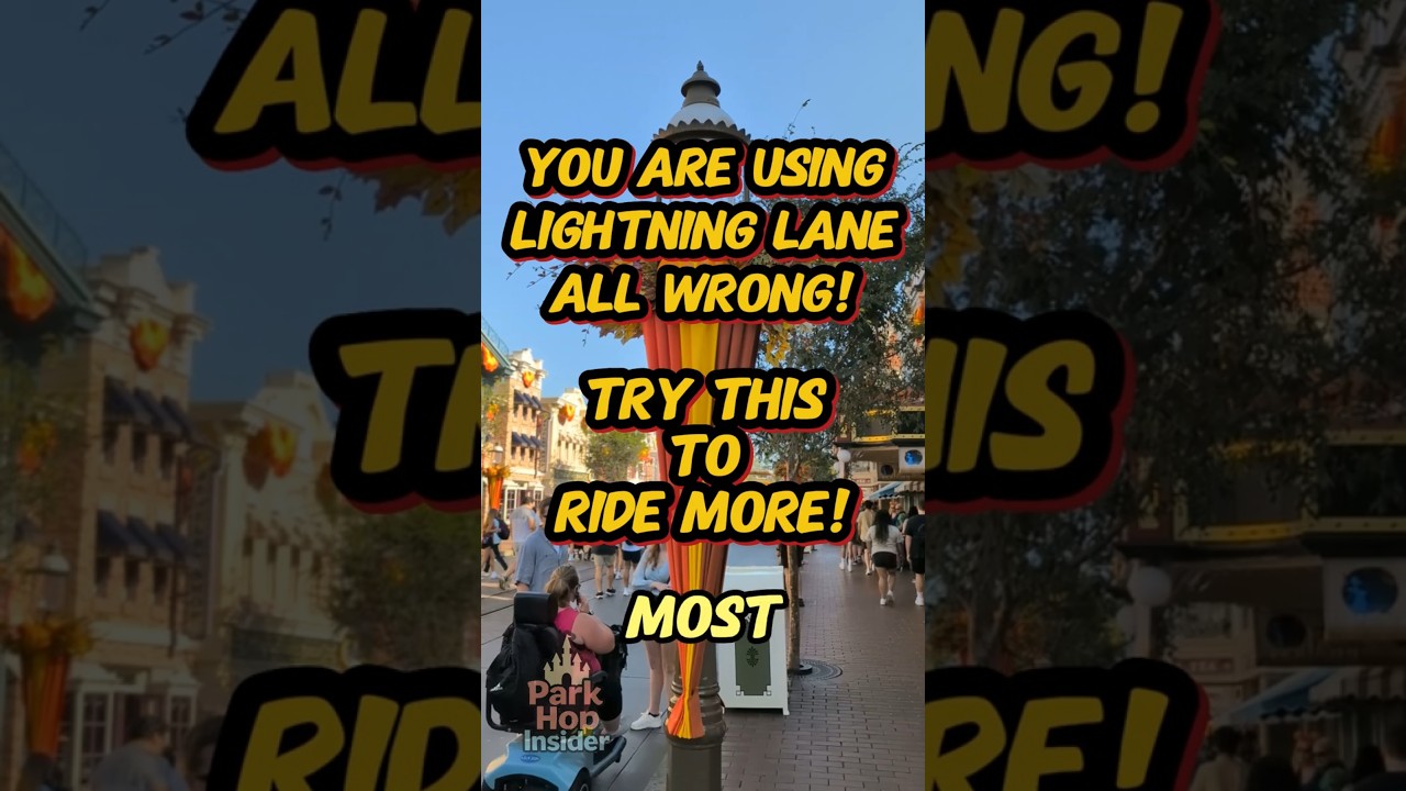 Disneyland Lightning Lane: как я проехал за один день больше, чем большинство людей за поездку #d...