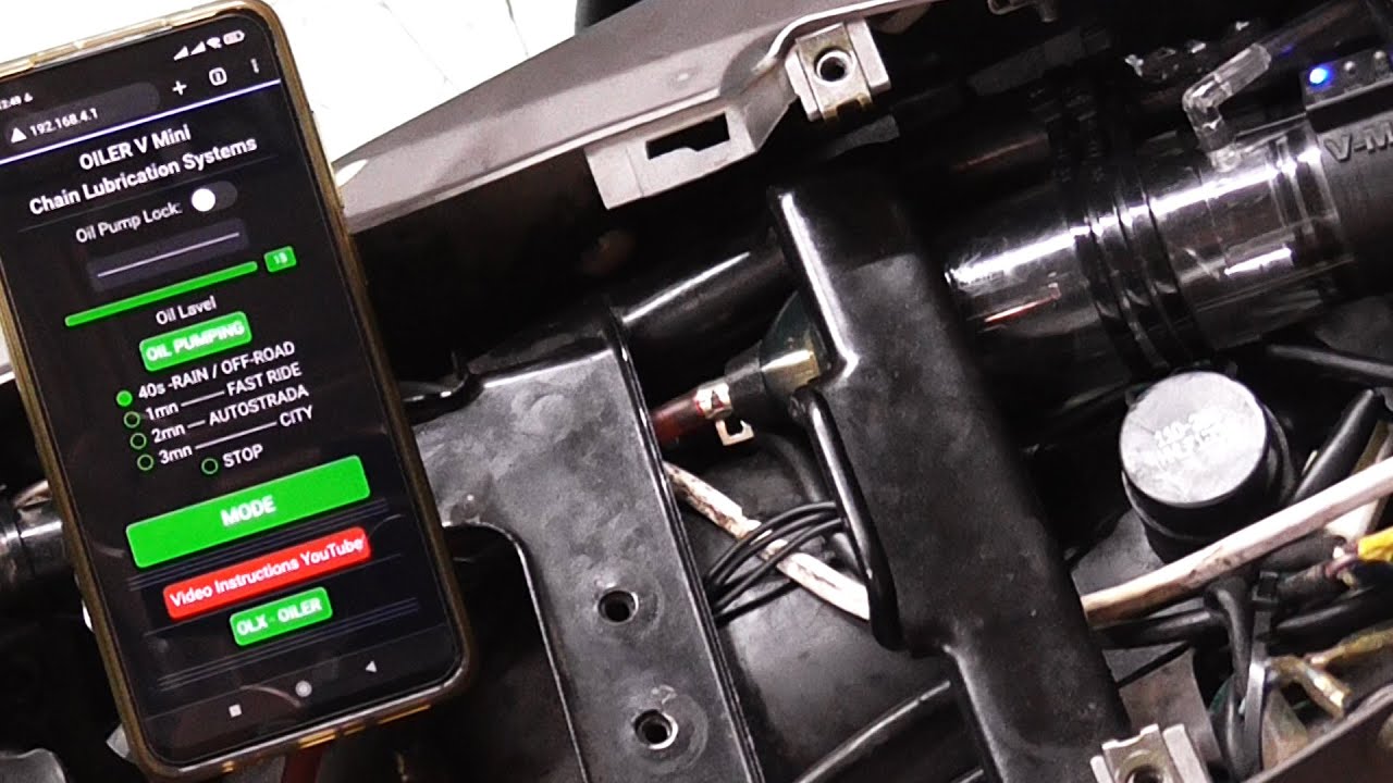 Автосмазчик цепи OILER   V-Mini (Wi-Fi)