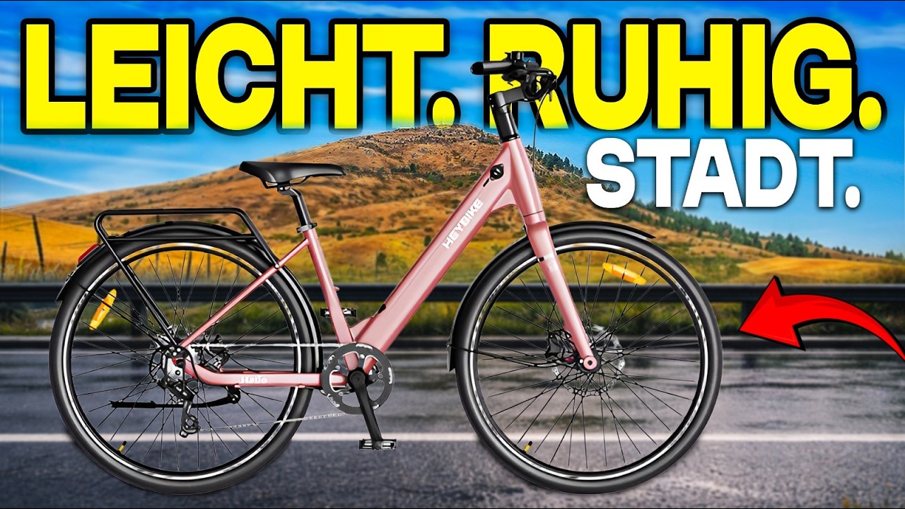 E-Bike HeyBike Helio U: 20 Kilo E-Bike?! Xenia hebt’s fast mit einem Finger an