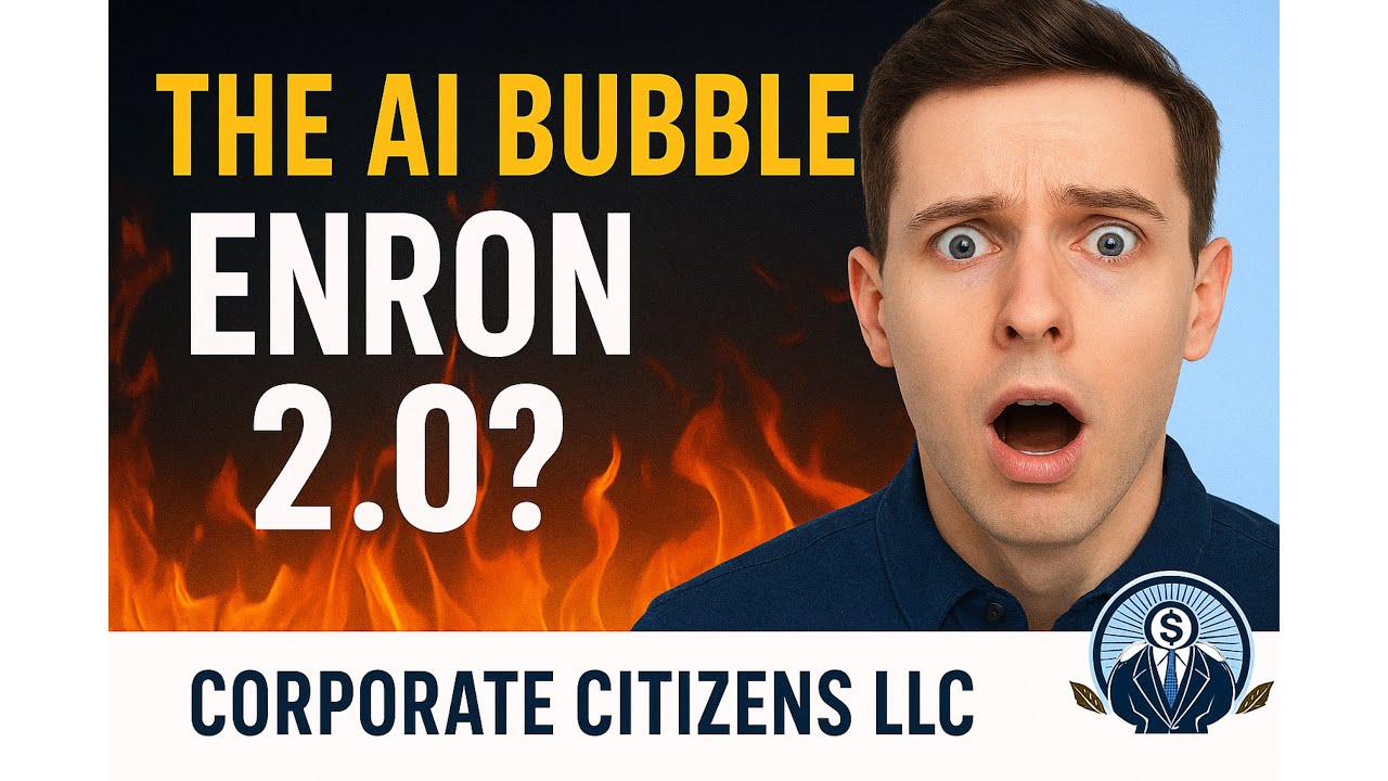 ⚠️ The AI Bubble: Round-Tripping Tricks Could Trigger the Next Enron-Level Collapse