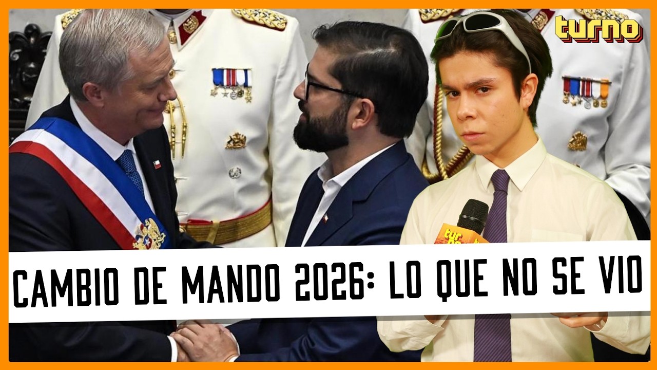 KAST asume como PRESIDENTE de CHILE: Lo que NO se VIO del CAMBIO de MANDO 2026 | Turnotero