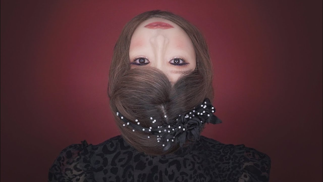 【遅れハロウィン】 逆さまの😈サカ子😈メイク😳😱😨