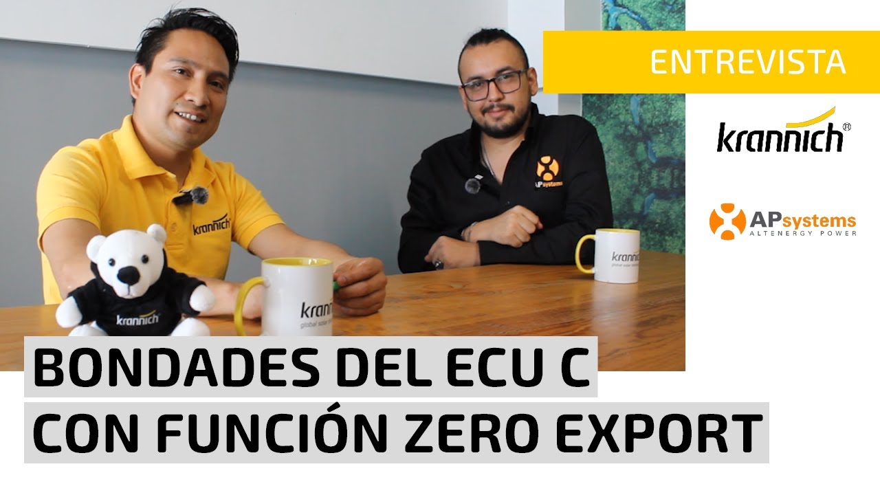 Bondades del ECU C de APsystems con Zero Export
