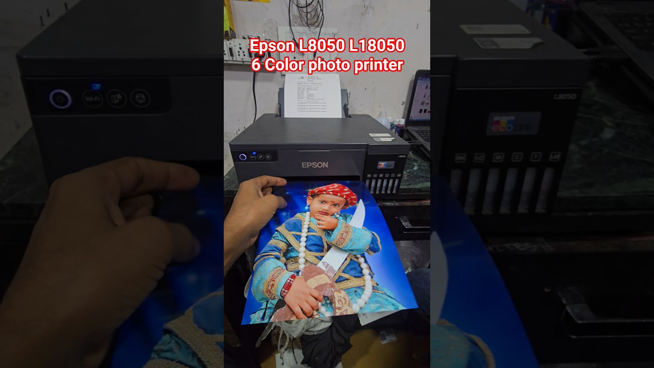Epson L8050 L18050 mobile photo Pvc Card Waterproof printing 