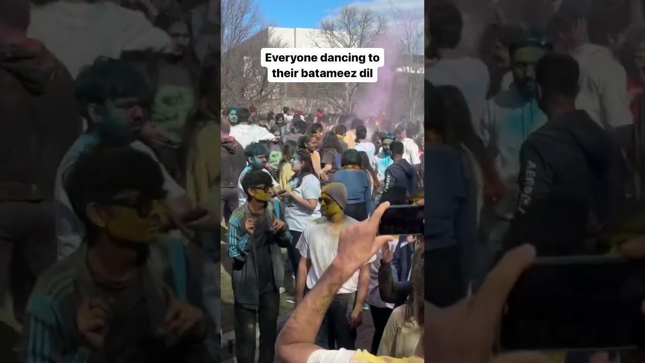 Holi celebration at 
