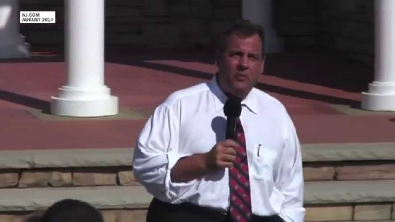 That time Gov. Chris Christie yelled at me
