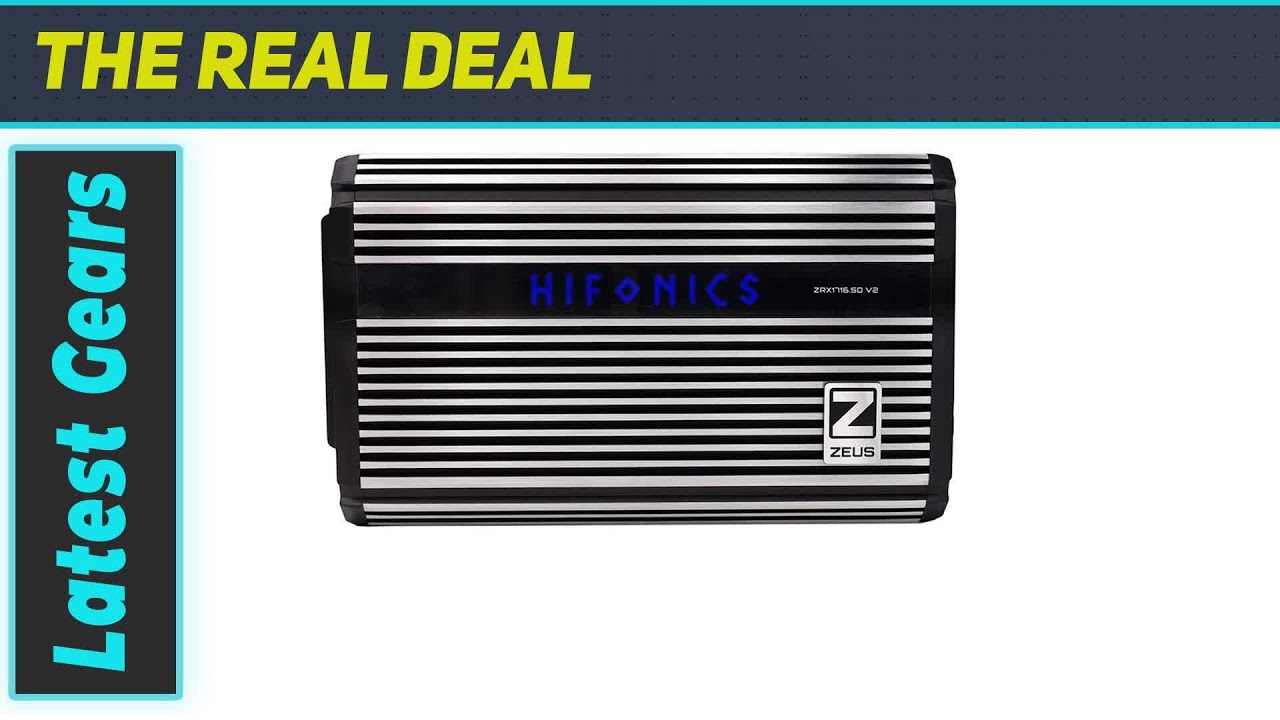 Hifonics Zeus ZRX V2: Unleashing Power in a Compact Frame