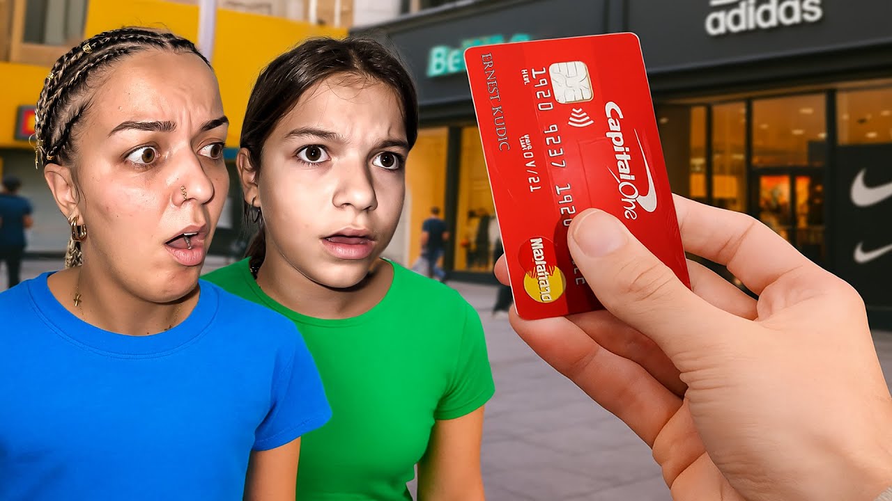 Dao sam svoju karticu Larisi, Ari, Lamiji i Nisveti, imaju SAMO 20 sekundi da potroše koliko žele!